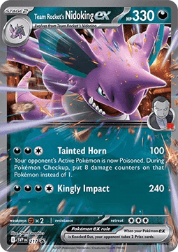 Team Rocket's Nidoking ex