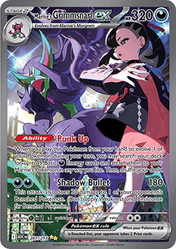 Marnie's Grimmsnarl ex