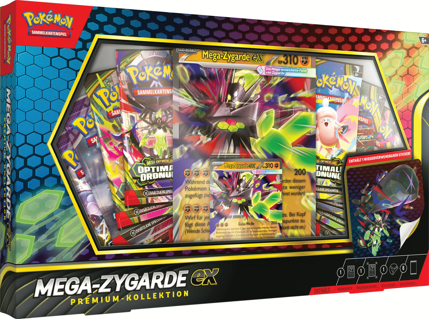 Mega-Zygarde Premium-Kollektion MBE3 Deutsch
