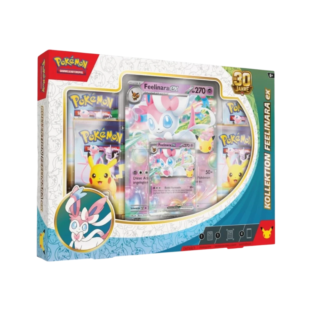 Pokémon 30 Jahre – Feelinara-ex Kollektion (Deutsch)