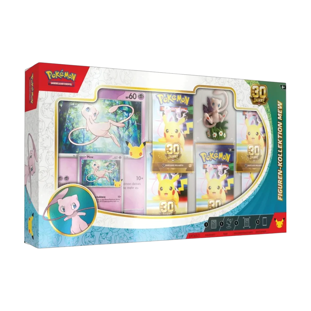Pokémon 30 Jahre Mew Figuren Kollektion (Deutsch)