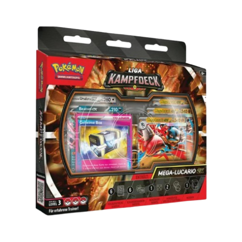 Pokémon TCG - League Battle Deck Mega Lucario - Deutsch