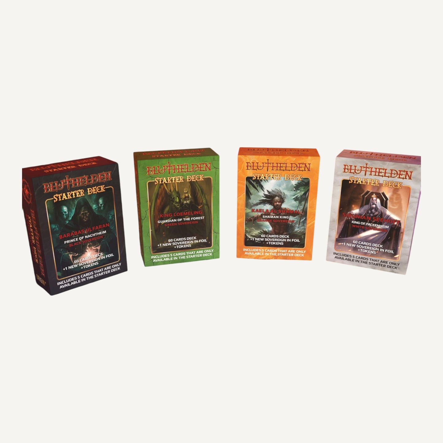 Bluthelden - Origin Deck - Set (Englisch) - CARDHOME