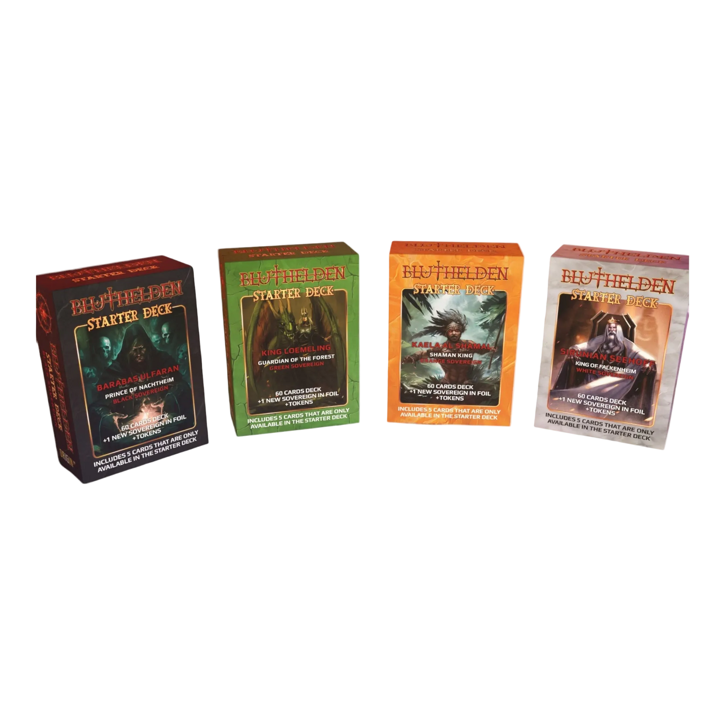 Bluthelden - Origin Deck - Set (Englisch) - CARDHOME