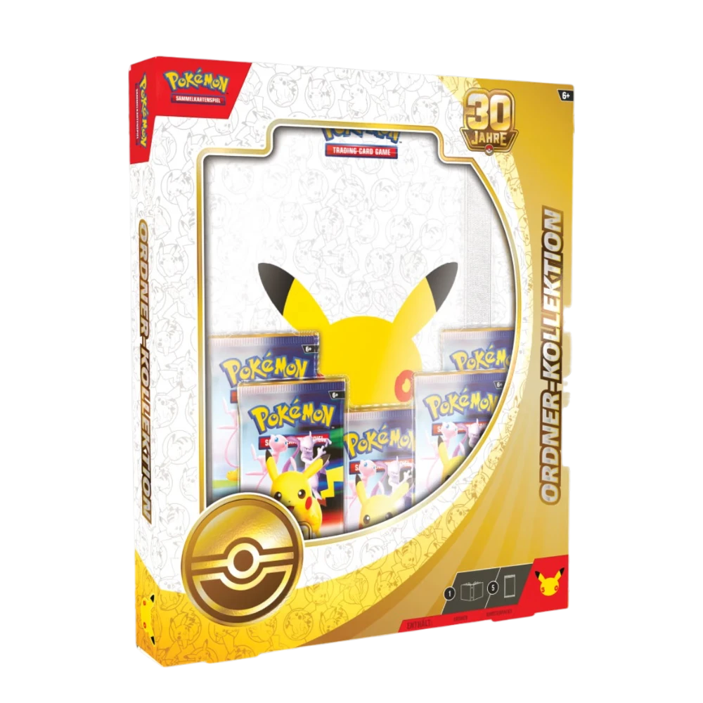 Pokémon 30 Jahre – Ordner-Kollektion (Deutsch)