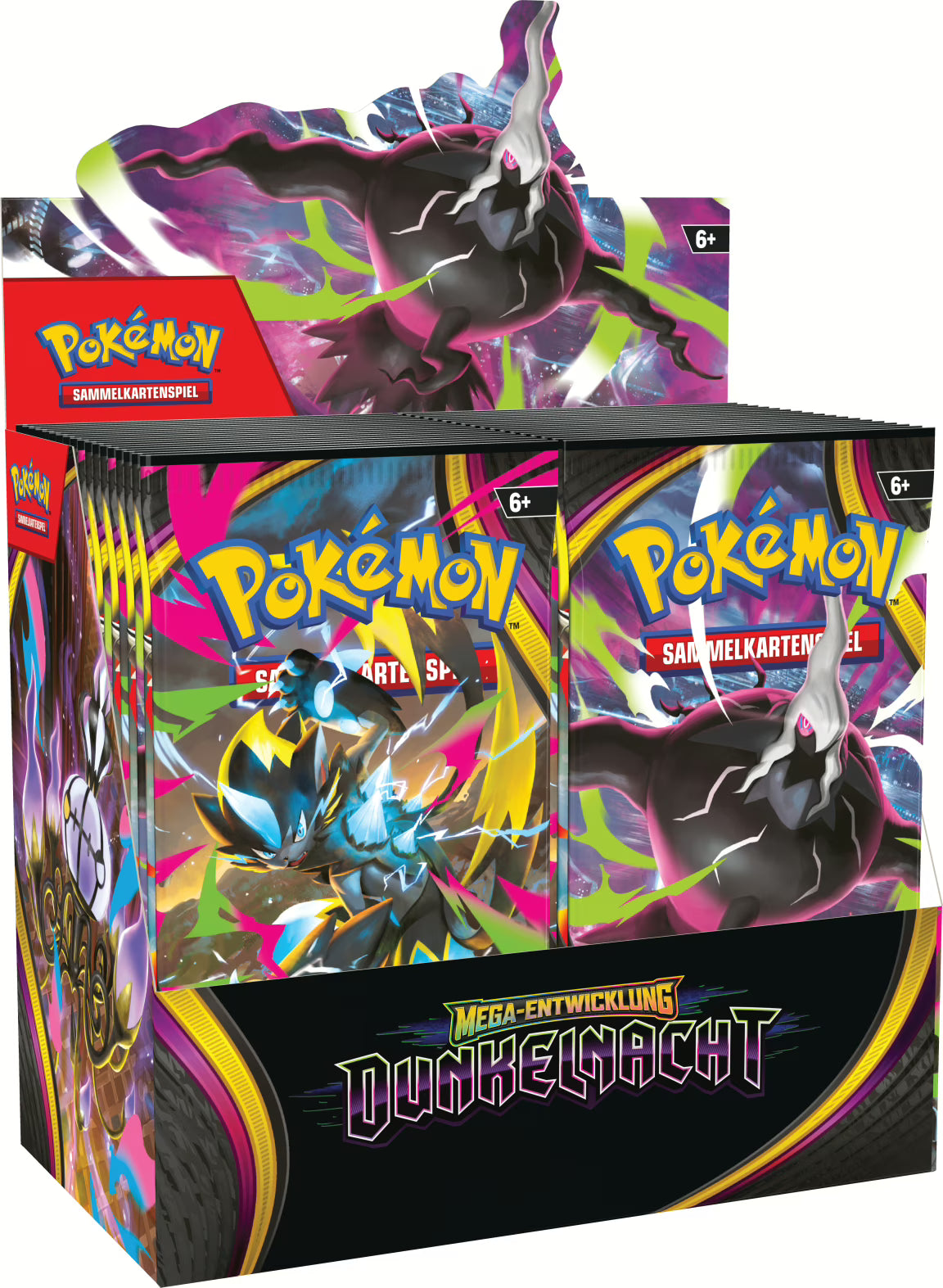 Pokémon Mega-Entwicklung Dunkelnacht Booster Display 36er – Deutsch