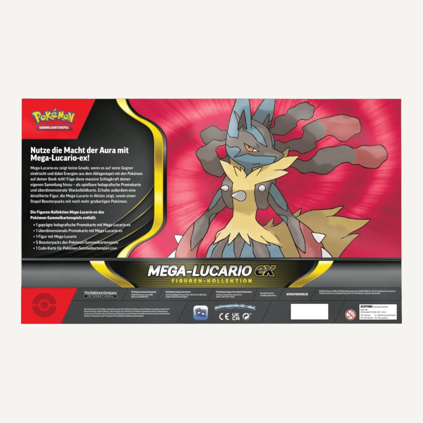 POKÉMON - Mega - Lucario EX Kollektion (Deutsch) - CARDHOME