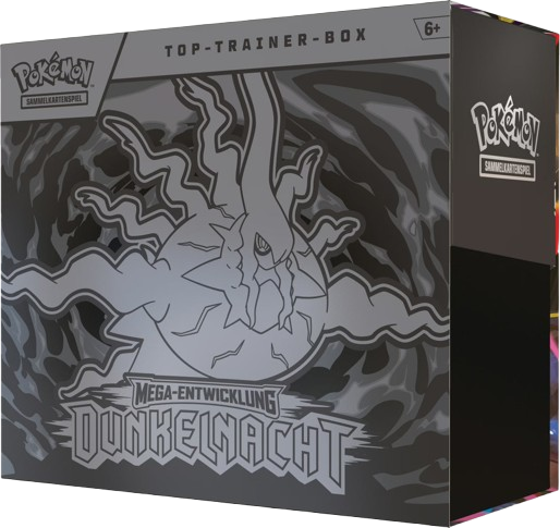 Pokémon Top-Trainer-Box Mega-Entwicklung Dunkelnacht – Deutsch ETB
