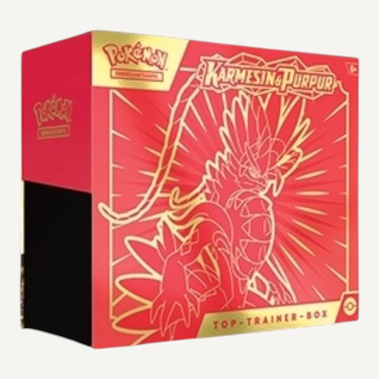 Top Trainer Box Karmesin & Purpur Basis - Set – Rot (Deutsch) - CARDHOME