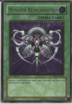 Monster Reincarnation (V.2 - Ultimate Rare)
