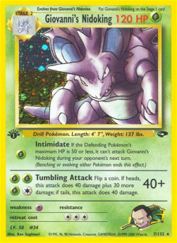 Giovanni's Nidoking