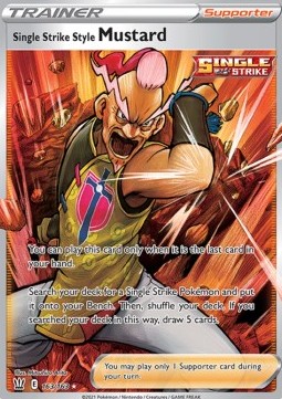 Single Strike Style Mustard