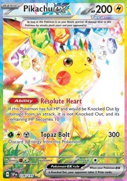 Pikachu ex