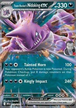Team Rocket's Nidoking ex