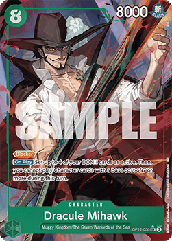 Dracule Mihawk (OP12-030) (V.2)