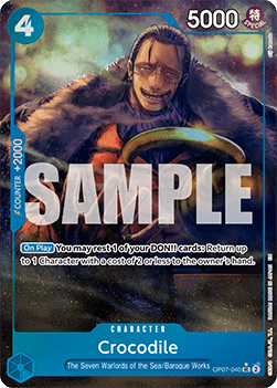 Crocodile (OP07-040) (V.3)