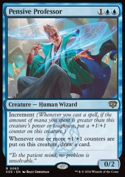 Pensive Professor