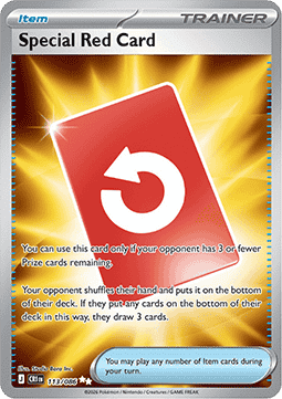 Special Red Card