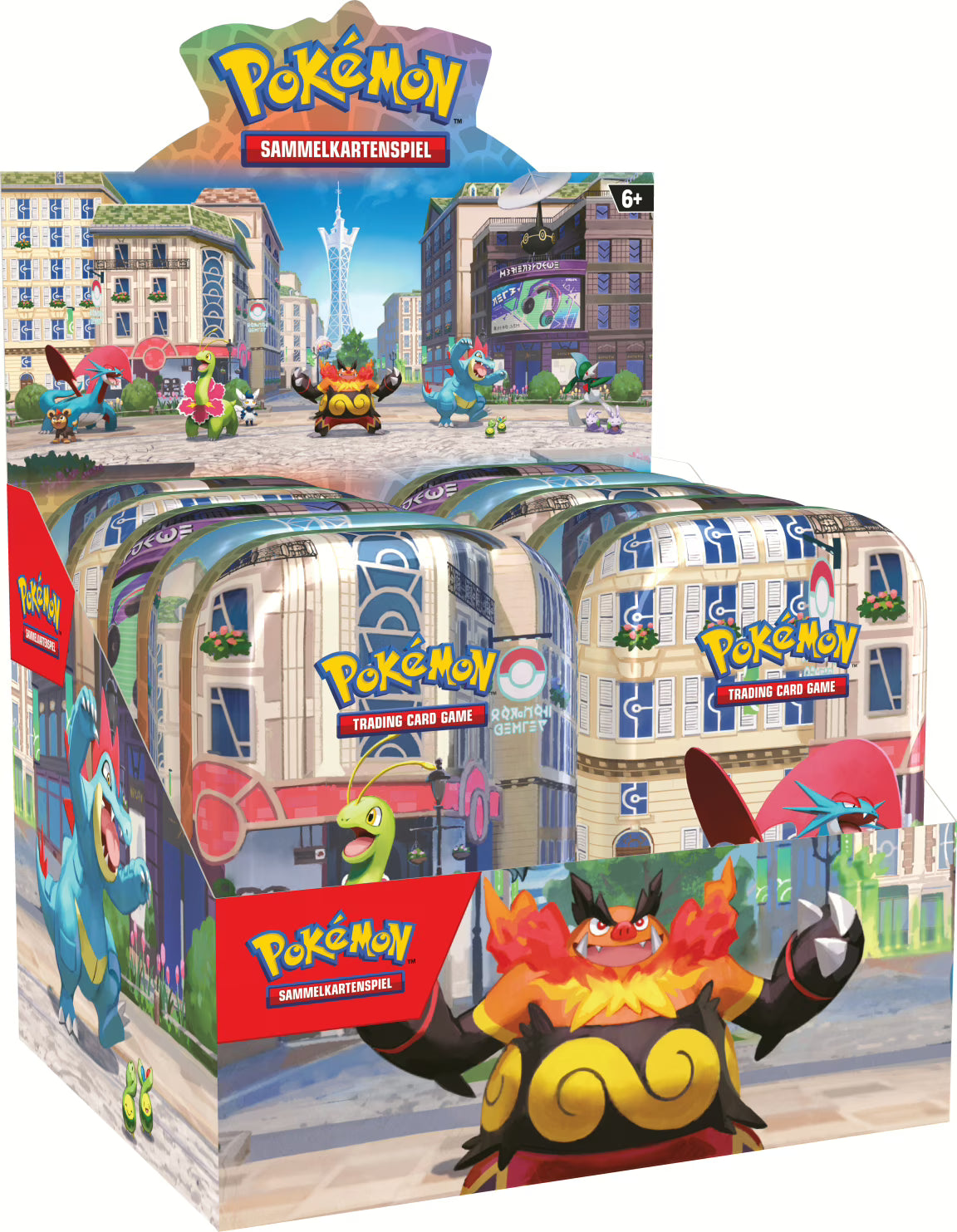 Pokémon  Illumina City Mini Tin Display - De