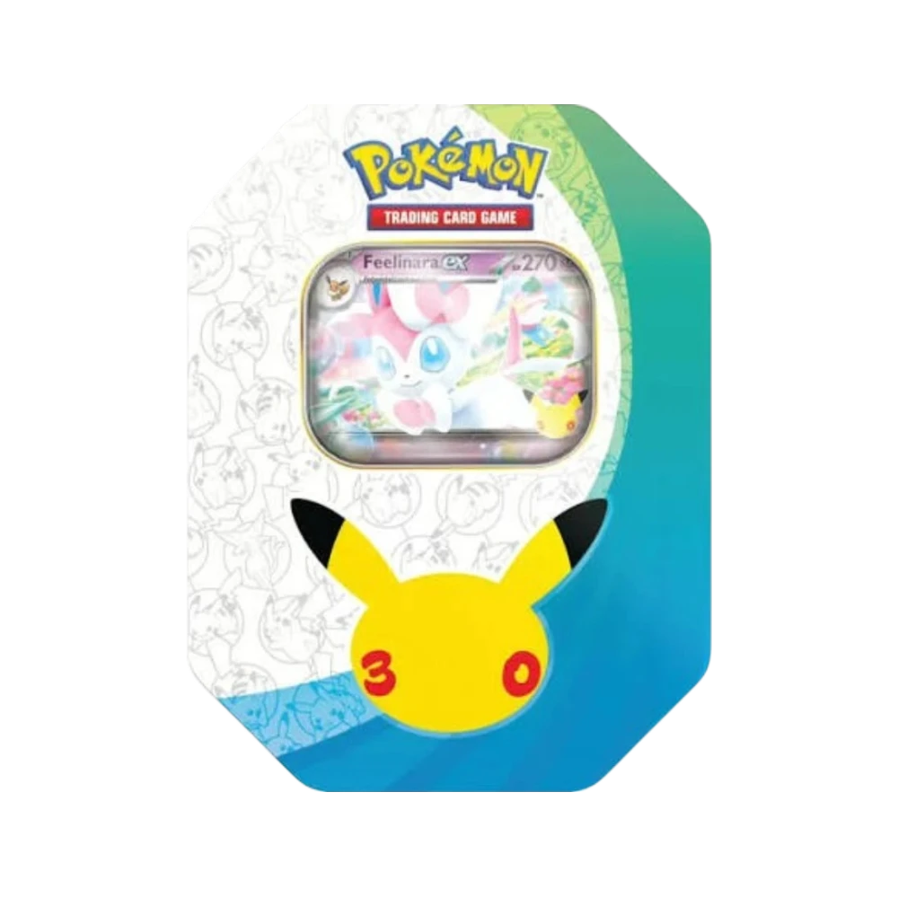 Pokémon 30 Jahre – Tin-Box Tag Feelinara-ex (Deutsch)