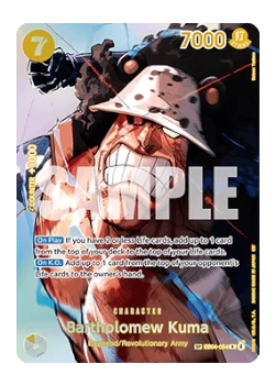 Bartholomew Kuma (EB04-054) - The Time of Battle (Special Rare) [OP16-EB04-054] - CARDHOME