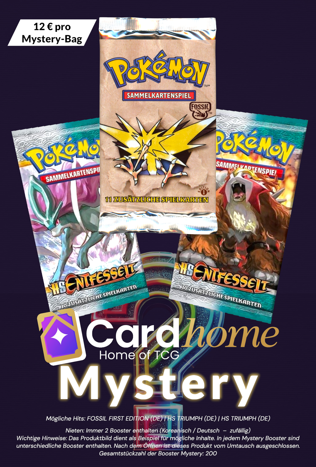 Booster Mystery Pack - CARDHOME