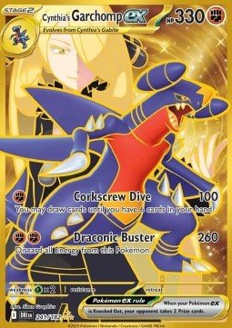 Cynthias Knakrack ex - Ewige Rivalen (Secret Rare) [DRI-241] - CARDHOME