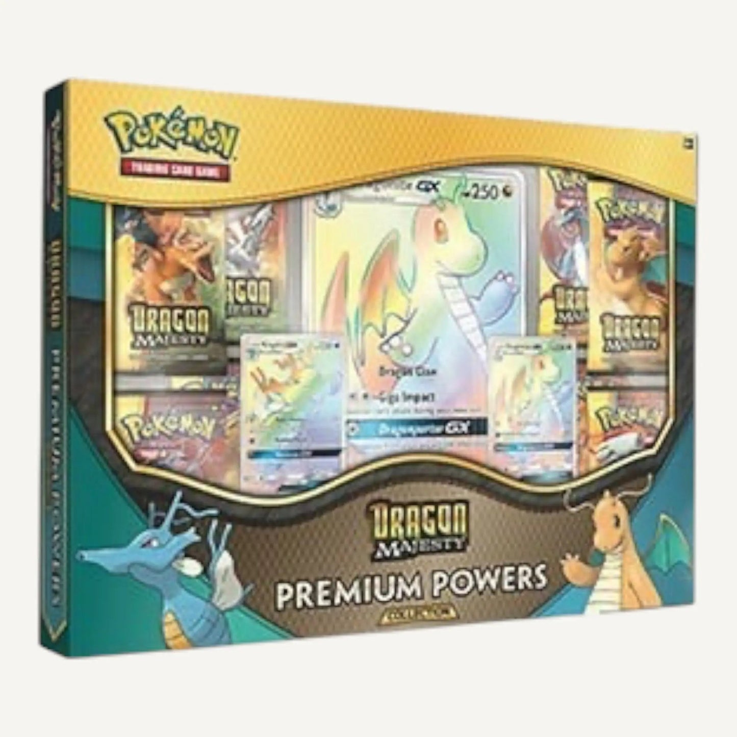 Dragon Majesty Premium Powers (Englisch) - Bitte beachten Sie: Die Originalverpackung weist leichte Beschädigungen auf. Das Produkt ist selbstverständlich neu, vollständig und unversehrt. - CARDHOME