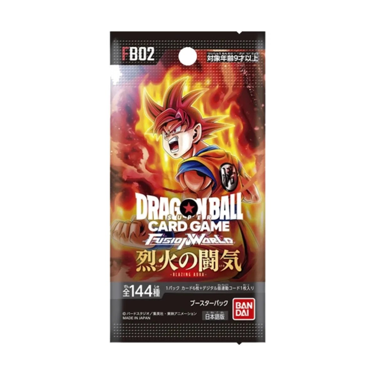 Dragonball - Fusion World - FB02 Booster (Japanisch) - CARDHOME