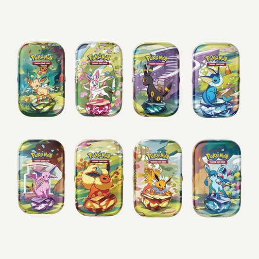 Einzelne Mini Tin – Pokémon Prismatische Entwicklung (Deutsch) - CARDHOME