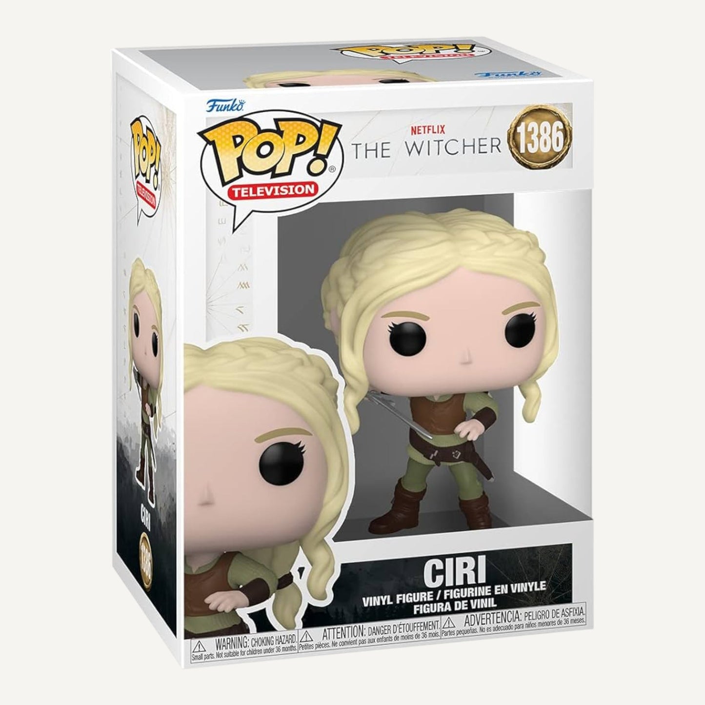 Funko Pop! TV: Witcher - Ciri - 1386 - CARDHOME