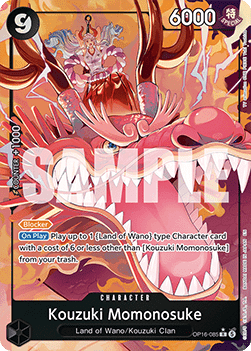 Kouzuki Momonosuke (OP16-085) - The Time of Battle (Alternate Art) [OP16-085] - CARDHOME