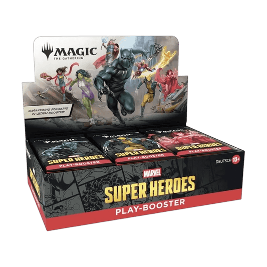 Magic: The Gathering Marvel Super Heroes – Play Booster Display (Deutsch) - CARDHOME