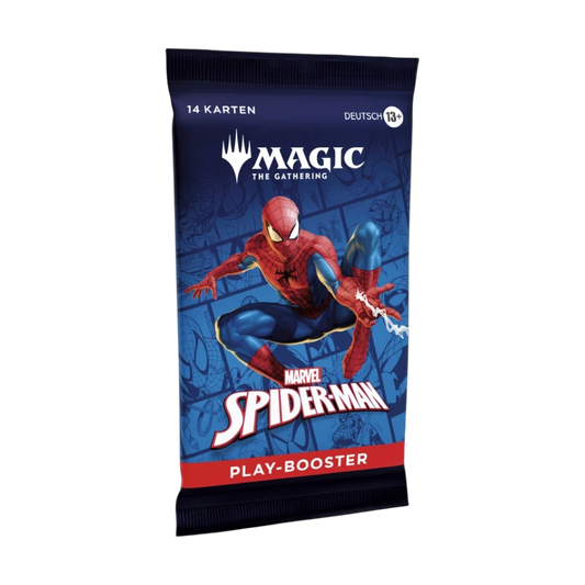 Magic: The Gathering Marvel's Spider-Man – Sleeved Play Booster (Deutsch)