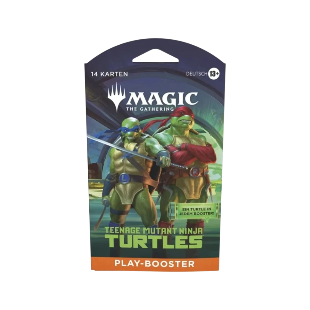 Magic: The Gathering Teenage Mutant Ninja Turtles – Sleeved Play Booster (Deutsch)