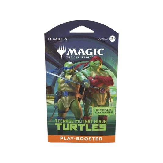 Magic: The Gathering Teenage Mutant Ninja Turtles – Sleeved Play Booster (Deutsch)