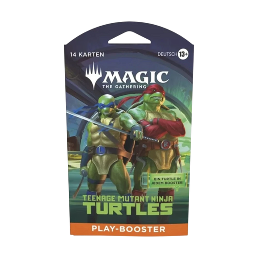 Magic: The Gathering Teenage Mutant Ninja Turtles – Sleeved Play Booster (Deutsch)