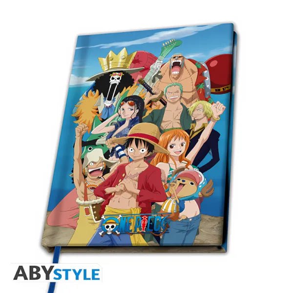 One Piece A5 Notebook Straw Hat Crew - CARDHOME