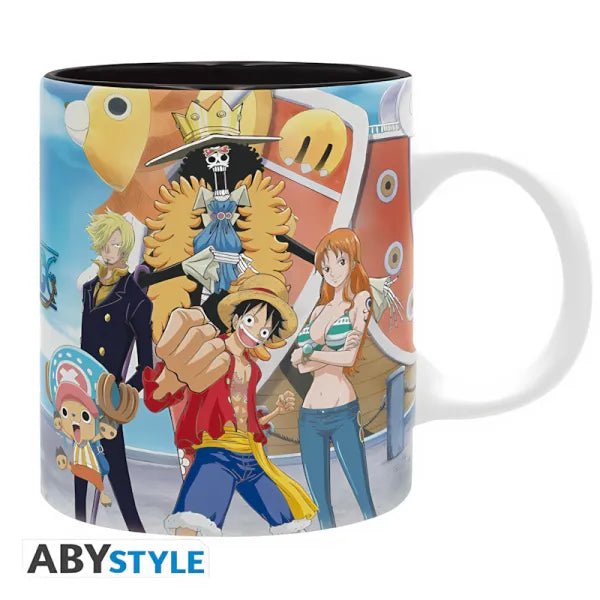 One Piece - Geschenkset (Tasse (320ml), Acryl® Figur & Postkarten) - Luffy - CARDHOME