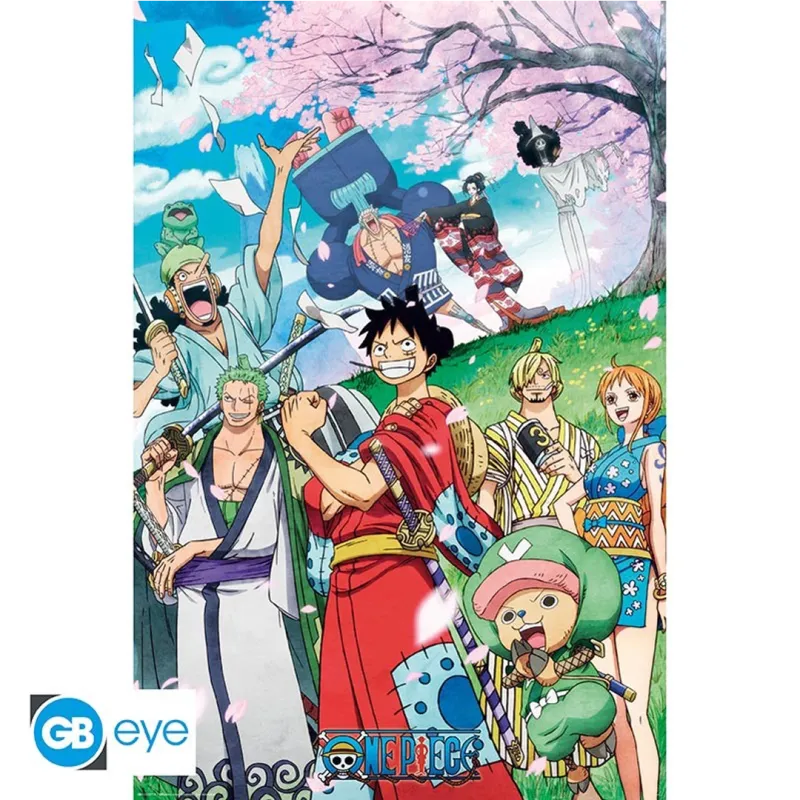One Piece Poster Wano FSC - CARDHOME