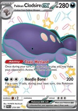 Paldea-Suelord ex - Paldeas Schicksale (Shiny Ultra Rare) [PAF-219] - CARDHOME