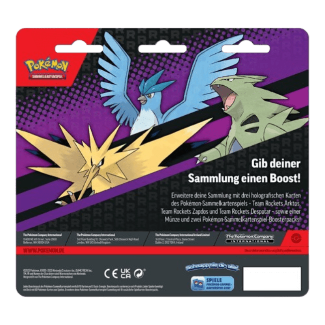 Pokémon - 2 - Pack Blister Oktober 2025 - DE - CARDHOME