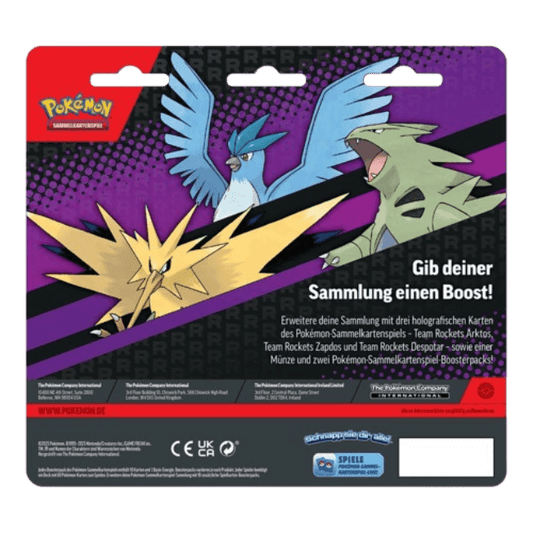Pokémon - 2 - Pack Blister Oktober 2025 - DE - CARDHOME