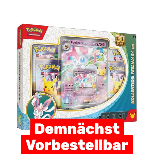 Pokémon 30 Jahre – Feelinara-ex Kollektion (Deutsch) - CARDHOME