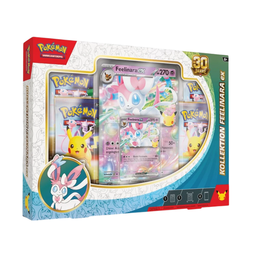 Pokémon 30 Jahre – Feelinara-ex Kollektion (Deutsch)
