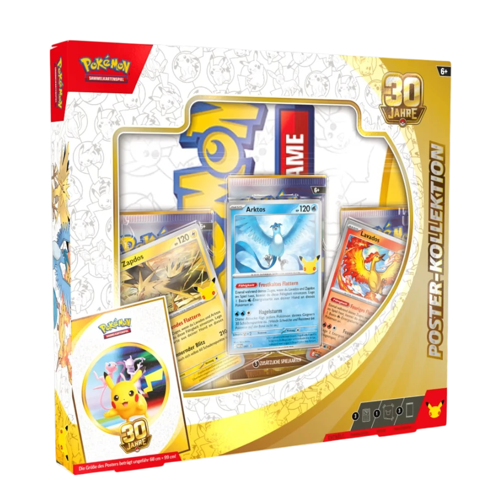 Pokémon 30 Jahre – Poster-Kollektion (Deutsch)