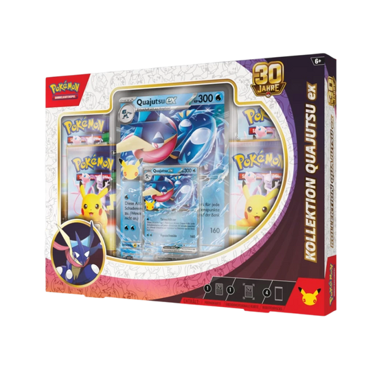 Pokémon 30 Jahre – Quajutsu-ex Kollektion (Deutsch)