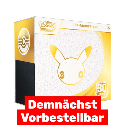 Pokémon 30 Jahre – Top-Trainer-Box (Deutsch) - CARDHOME