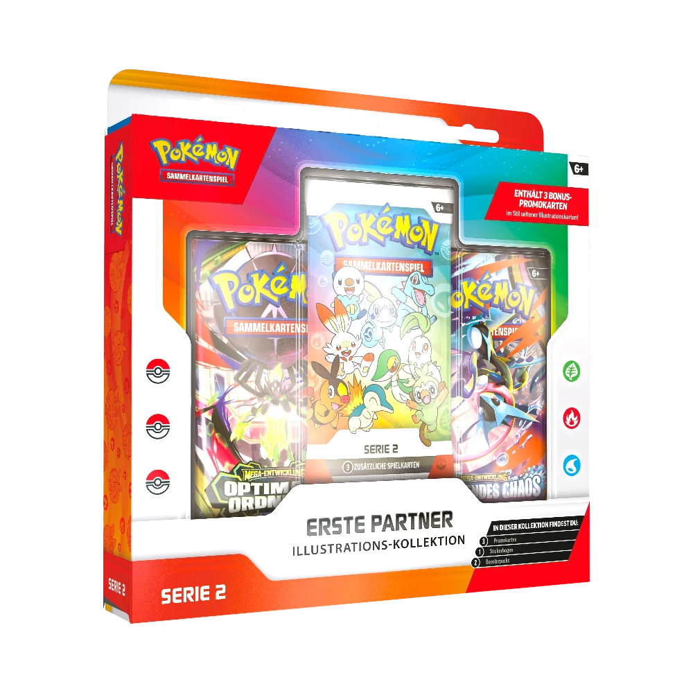 Pokémon Erste-Partner-Kollektion Serie 2 (Deutsch)