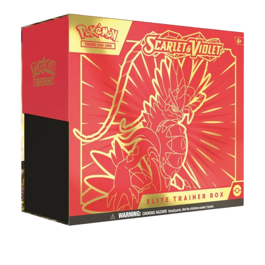 Top Trainer Box Crimson &amp; Purple Base Set – Red (German)